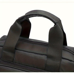 1pc New Men's Fashion Messenger Bag, Business Trip Bag, Business Briefcase, Large Capacity Handbag, Outdoor Casual Bag