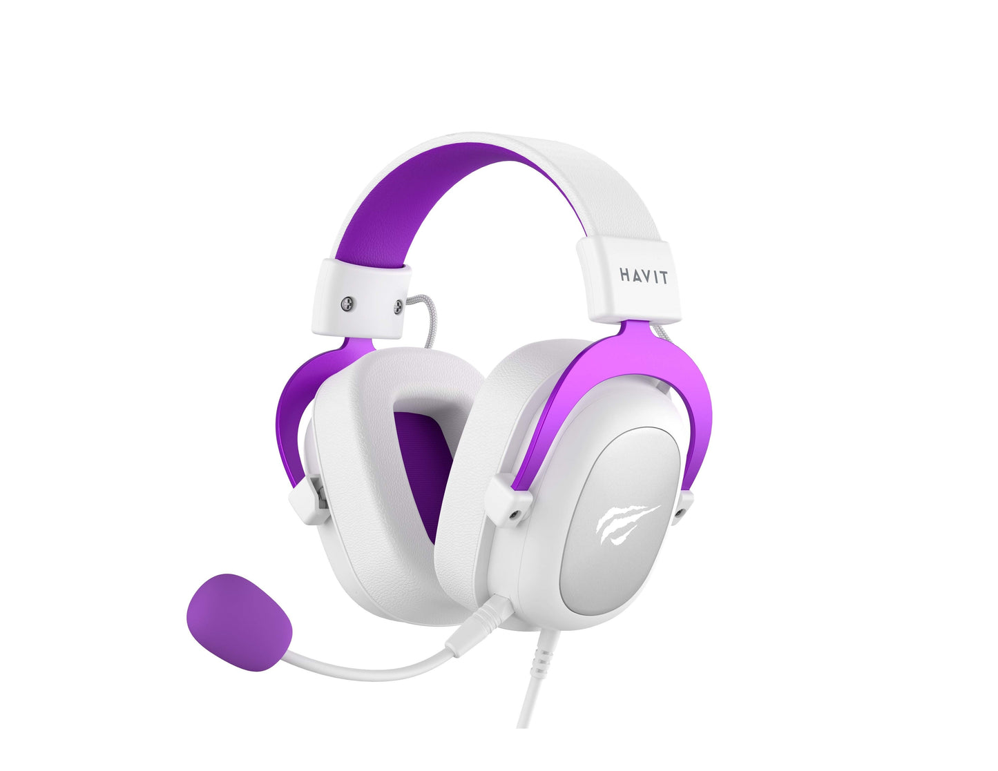 Ultimate High-Tech Gaming Headset: Surround Sound, Detachable Microphone, Adjustable Comfort