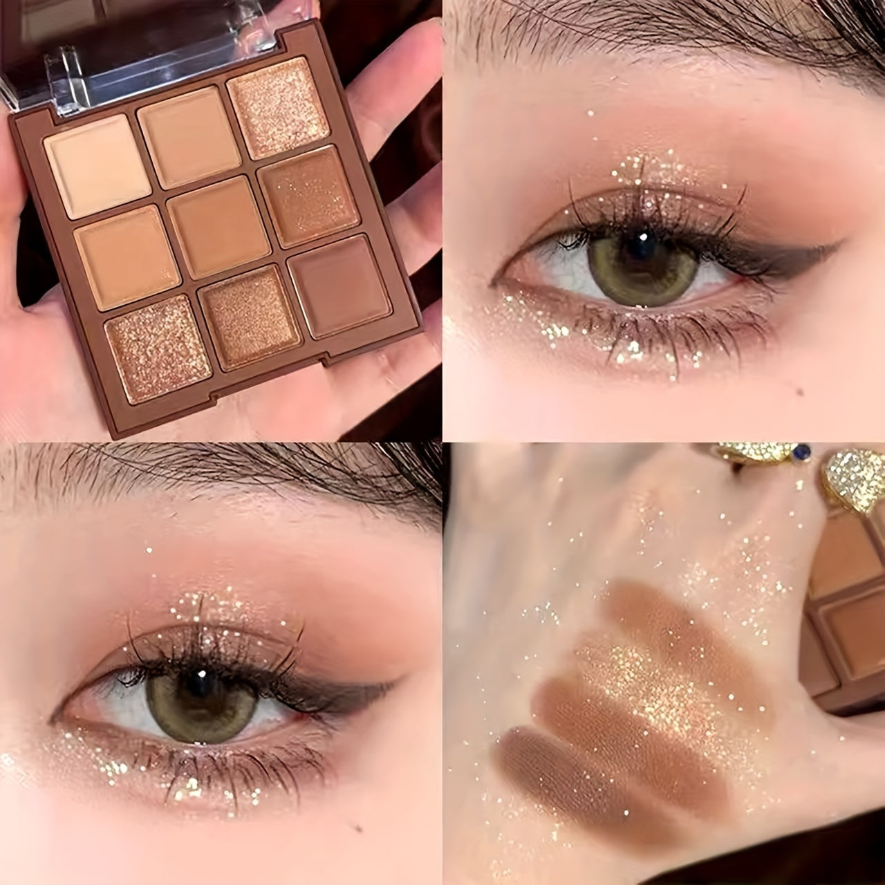 Chocolate Eyeshadow Palette: Natural Nude Matte