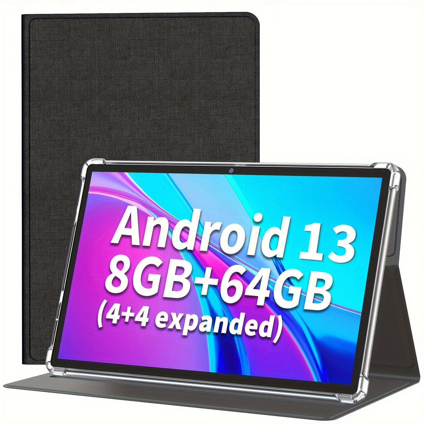 10.<br>1-Inch Android Tablet: Expandable Storage, Dual Camera, FHD Touch Screen