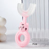 Soft Silicone U Shaped Baby Toothbrush for Infants