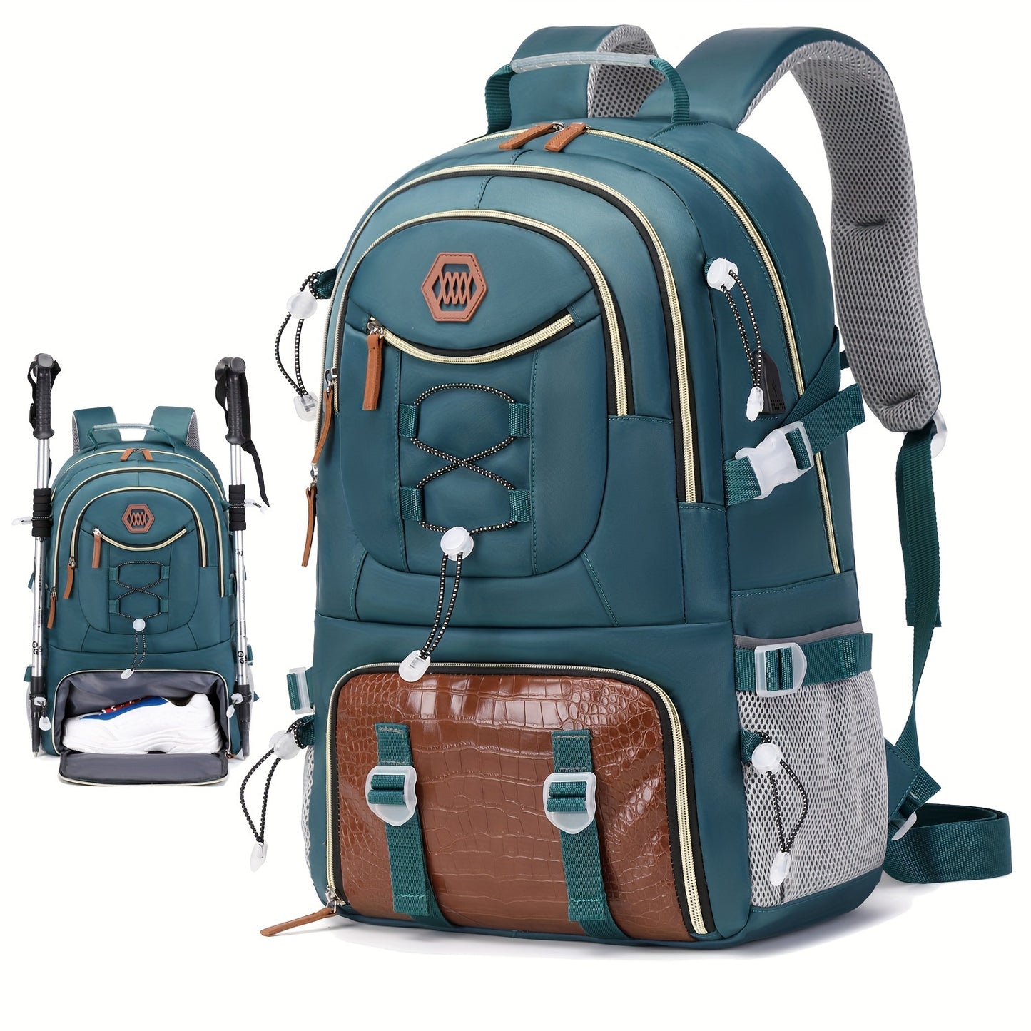 Ultimate Outdoor Travel Backpack: Large Capacity, Waterproof, and Stylish for Men and Women