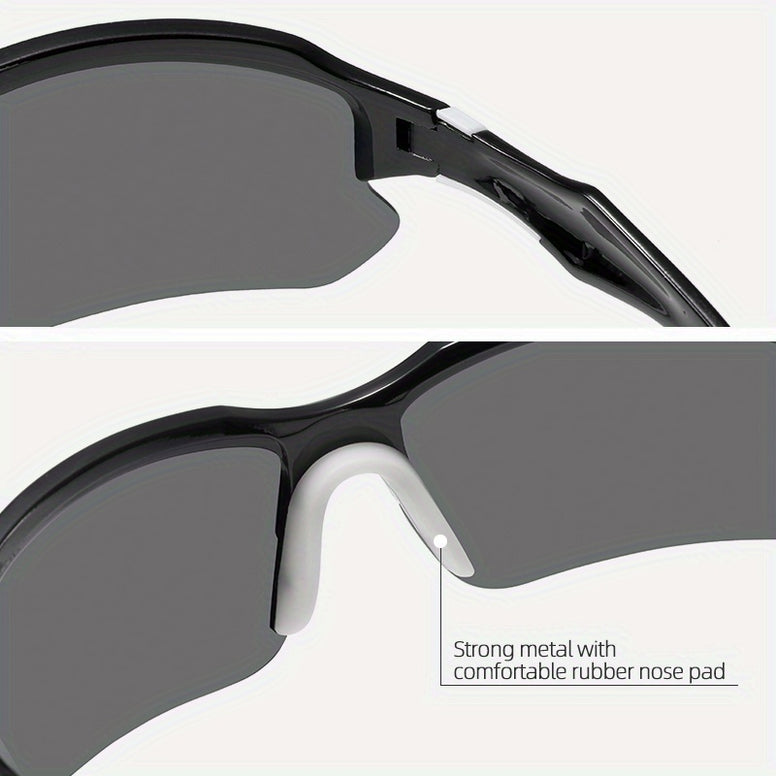 Ultimate Performance Eyewear: Men's UV 400 Polarized Glasses for Sports & Outdoor Activities