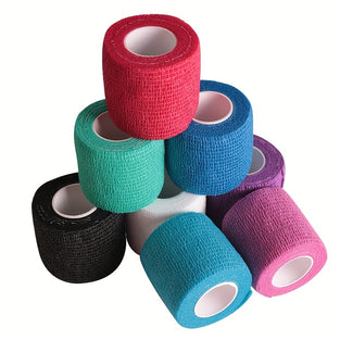 1 Roll Non-woven Sports Bandages Elastic Self-adhesive