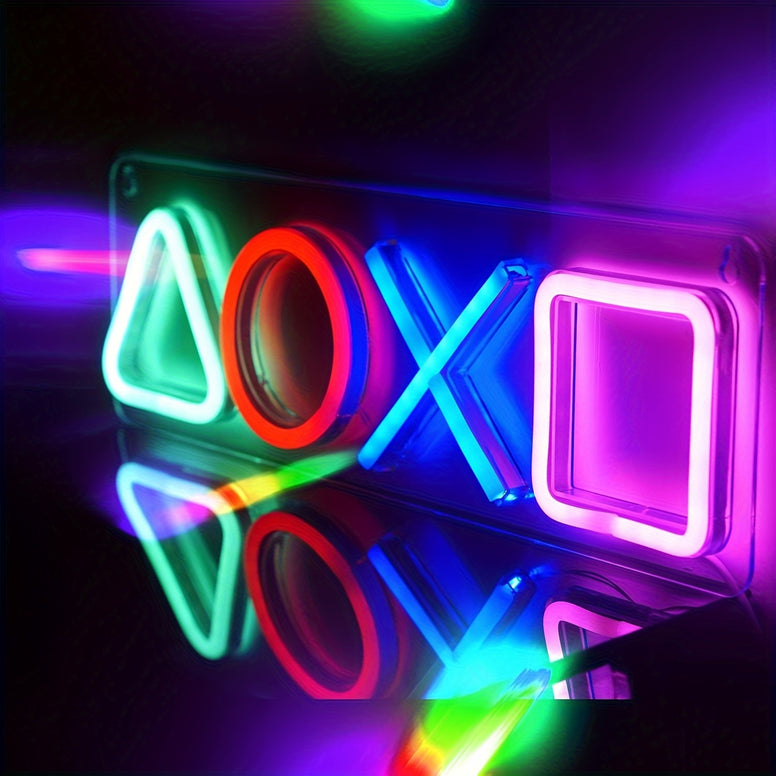 Glow Up Your Gaming Space with USB Powered LED Neon Lights