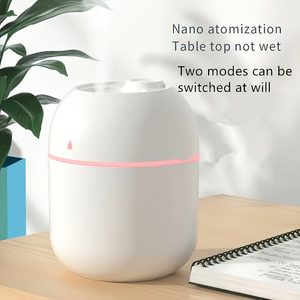 USB Portable Charging Humidifier Compact Desktop Design Ideal for Home and Office