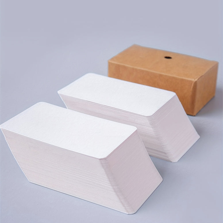 100-Pack Blank Kraft Paper Cards