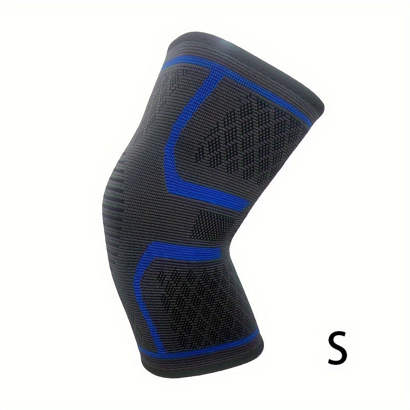 Knitted Sports Knee Pad: Warm and Coldproof for Outdoor Activities - Recommended Size Up for Ultimate Comfort