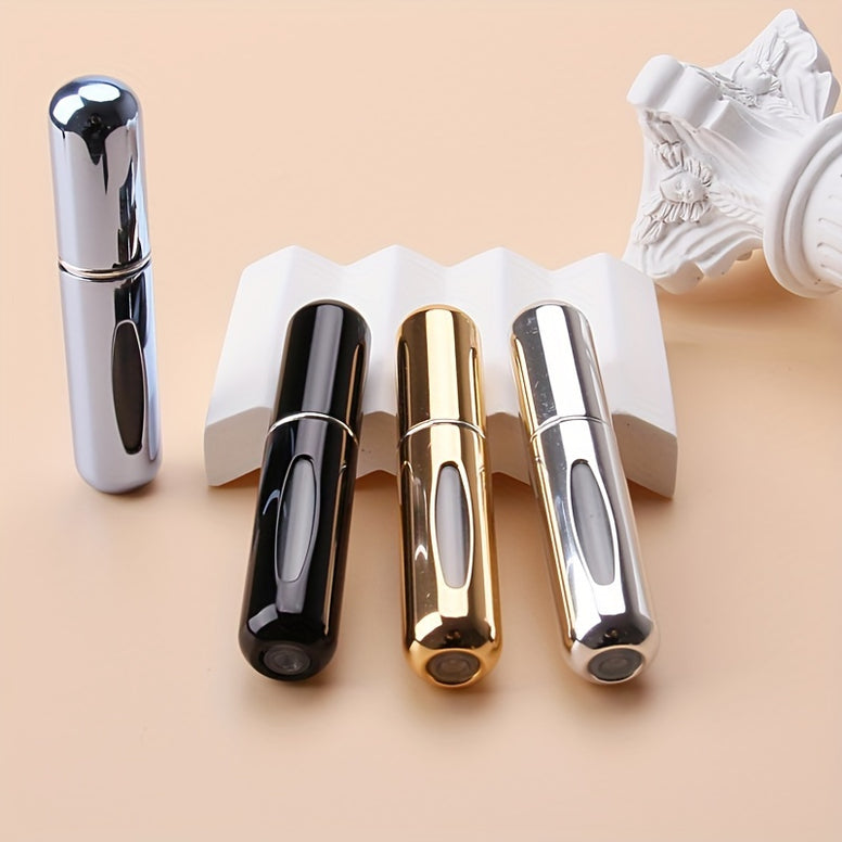 Perfume Refillable Travel Bottles Portable Mini Spray Bottle For Travel Scent Pump Ideal For On The Go Use 4 Pieces