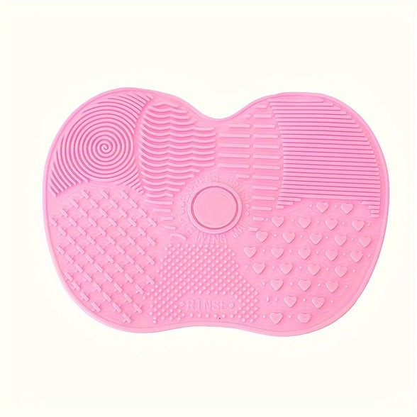 Versatile Silicone Scrub Pad with Suction Cup