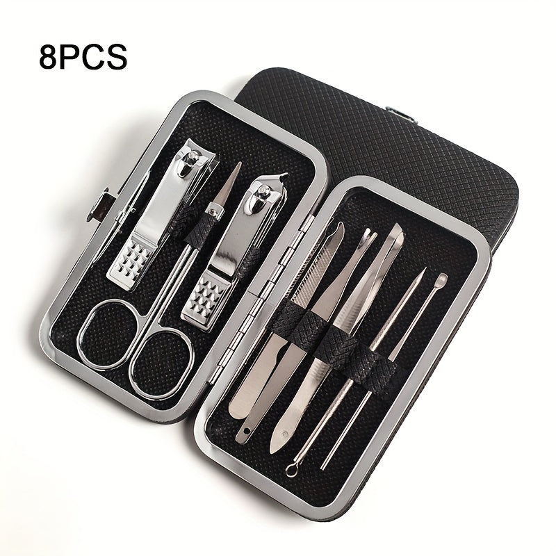 Complete Professional Manicure Pedicure Set All in One Grooming Kit for Salon Quality Nail Care