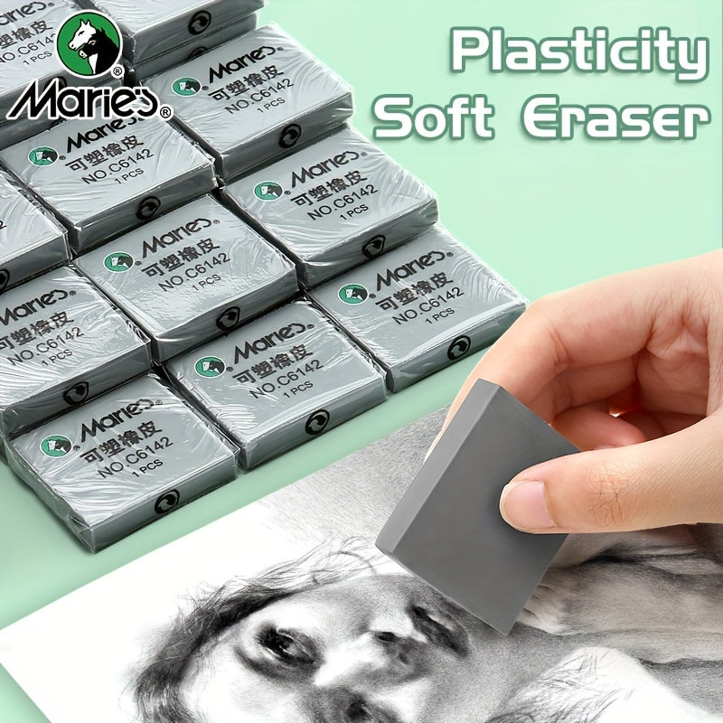 Plasticity Erasers Kneaded Eraser Tool for Artists and Beginners Available in Sets of 2 4 or 6 Pieces