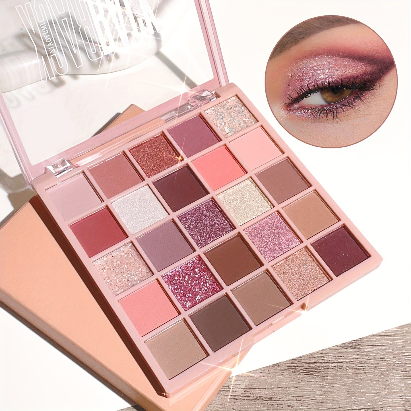 Nude Coral Eyeshadow Makeup Palettes