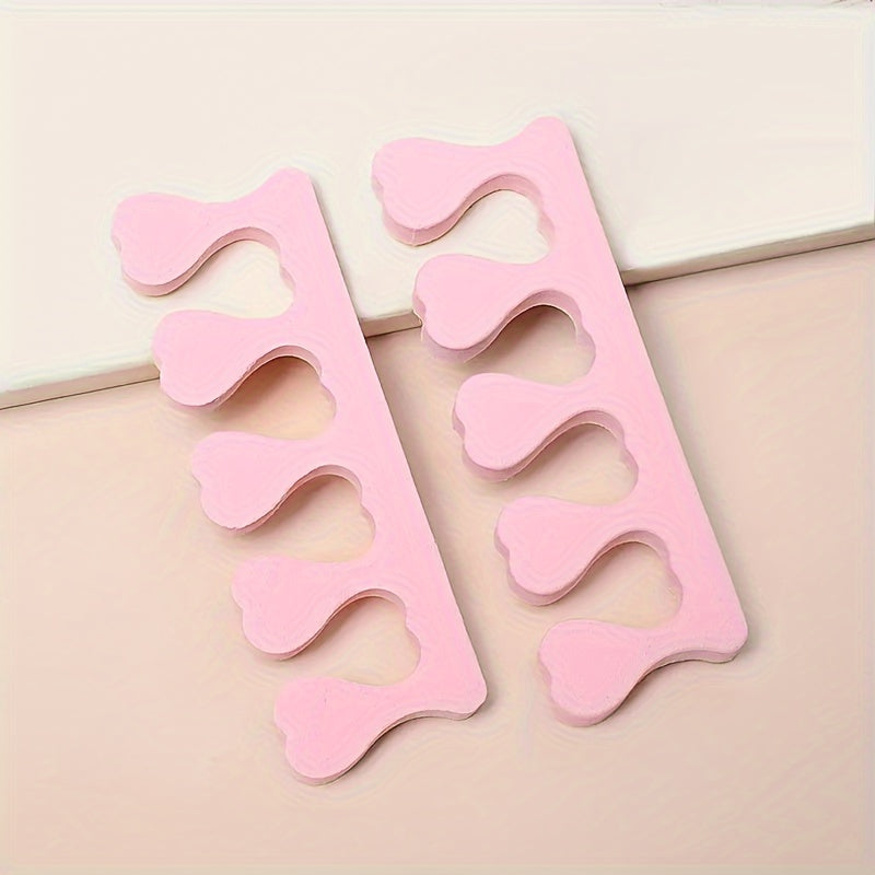 Soft Foam Toe Separators for Nail Art and Pedicure 2 Piece