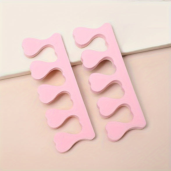 Soft Foam Toe Separators for Nail Art and Pedicure 2 Piece