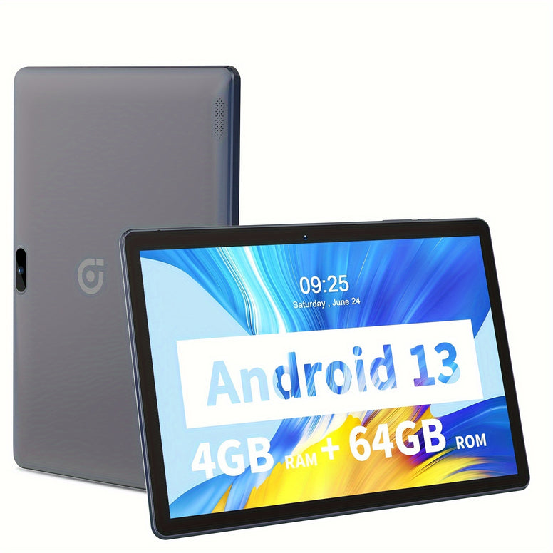 2024 New Model 10.<br>1-Inch Android 13 Tablet with Protective Case and Dual Cameras - Google GMS Certified