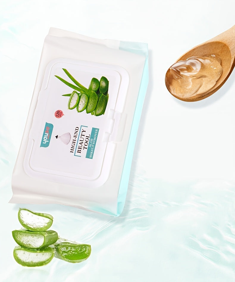 Aloe Vera Makeup Remover Wipes: