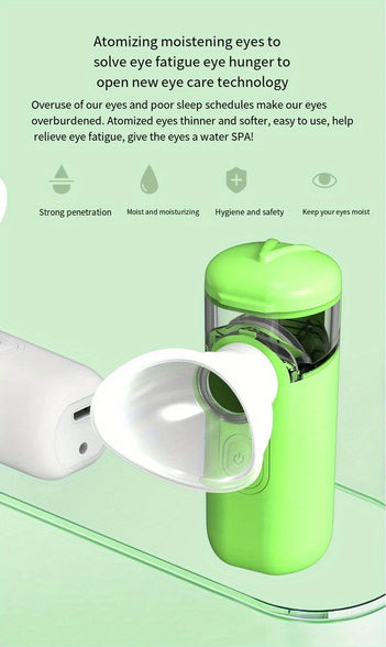 Refreshed Eyes: Mini Eye Moisturizer Atomizer for Daily Care