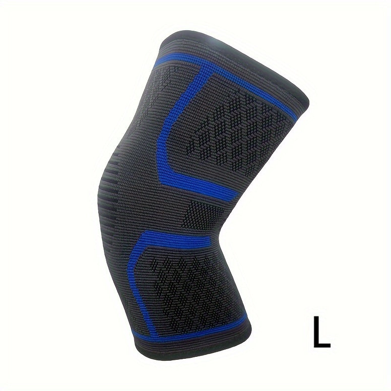 Knitted Sports Knee Pad: Warm and Coldproof for Outdoor Activities - Recommended Size Up for Ultimate Comfort