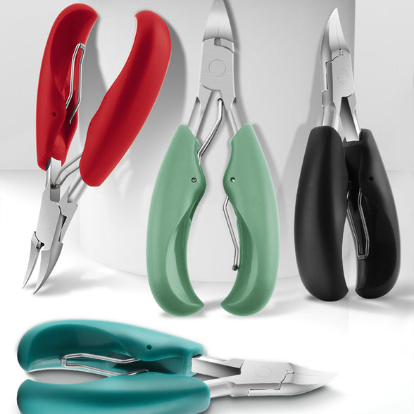 Professional Nail Clippers for Thick Nails and Ingrown Toenails with Sharp Curved Blade