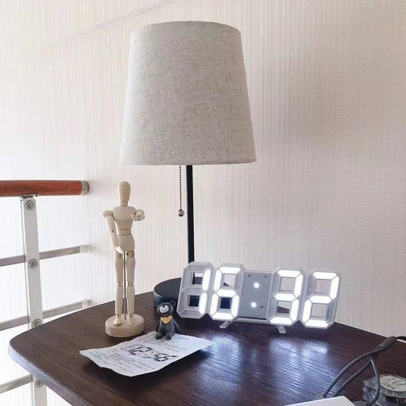 Stylish 3D LED Digital Clock