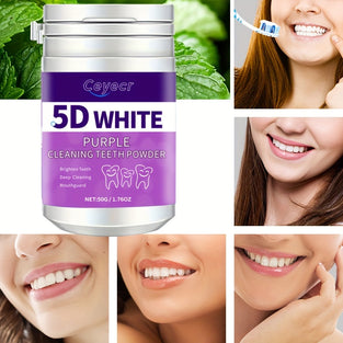 5D Whitening Teeth Cleaning Powder