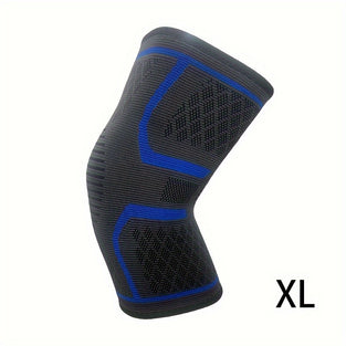 Knitted Sports Knee Pad: Warm and Coldproof for Outdoor Activities - Recommended Size Up for Ultimate Comfort