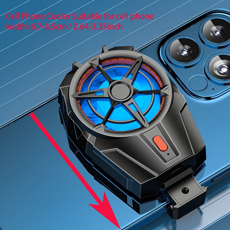 New X52 Rechargeable Battery Cooling Fans: The Ultimate Silent Cooler for Mobile Phone Gaming