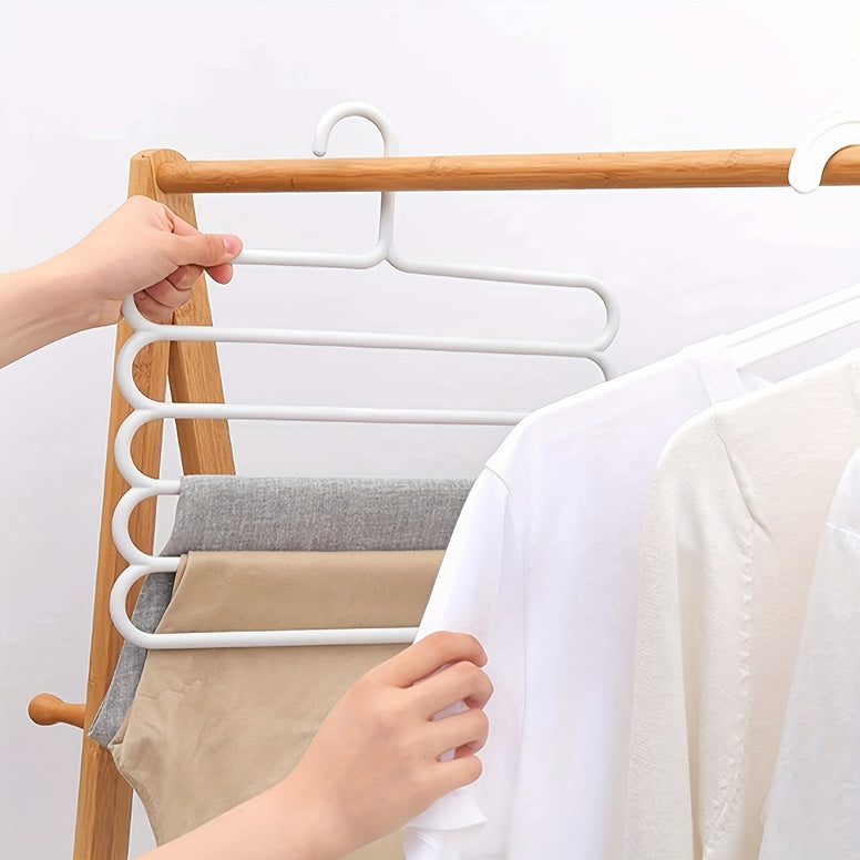 Ultimate Space-Saving 5-Tier Hanger: Organize Pants