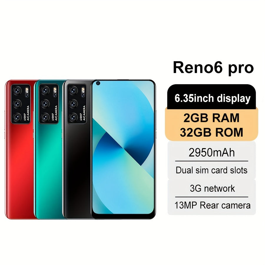 Reno6Pro - Cutting-Edge Smartphone with 32G ROM and 16.<br>13cm Display