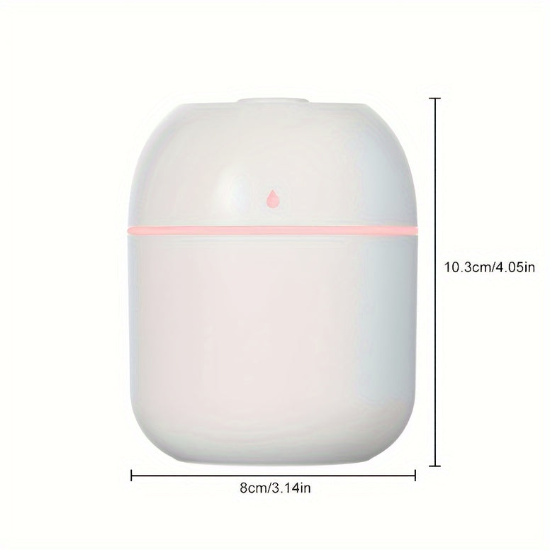 USB Portable Charging Humidifier Compact Desktop Design Ideal for Home and Office