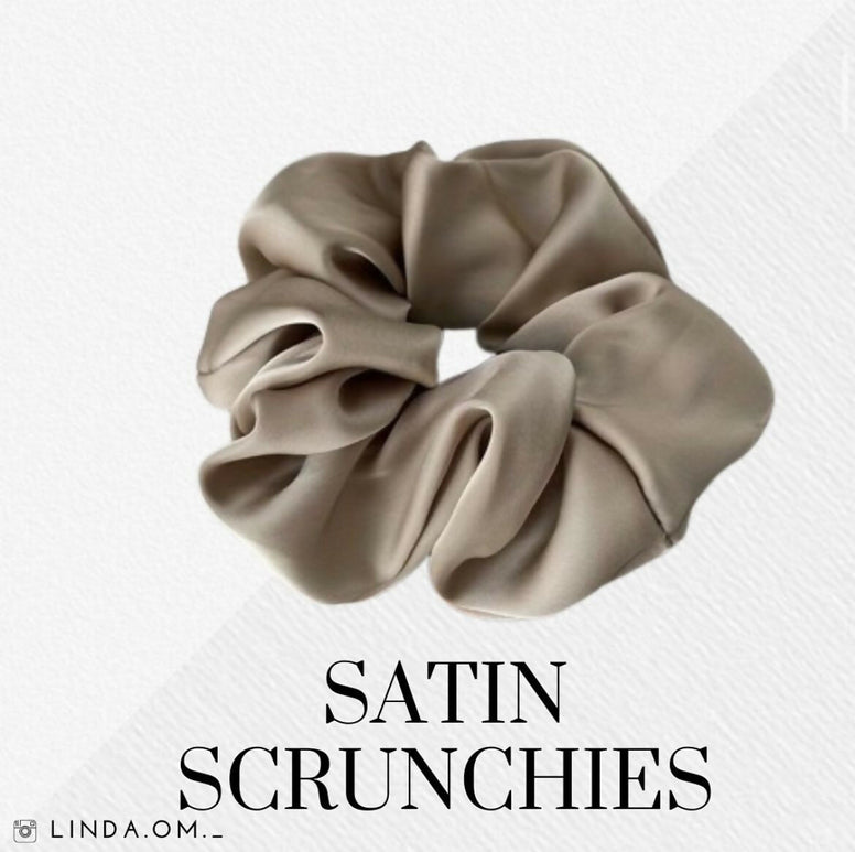 Satin hair ties