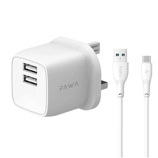 POCKETMINI TRAVEL CHARGER Dual PD+QC Port PD20W UK Standard