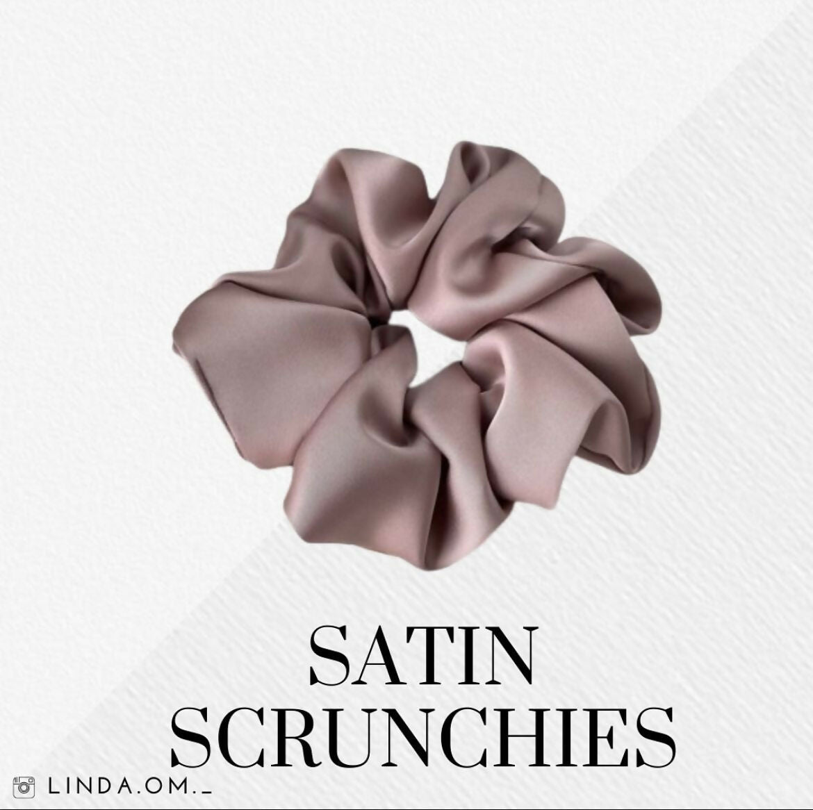 Satin hair ties