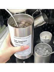 1 Piece Stainless Steel Coffee Stirrer Cup