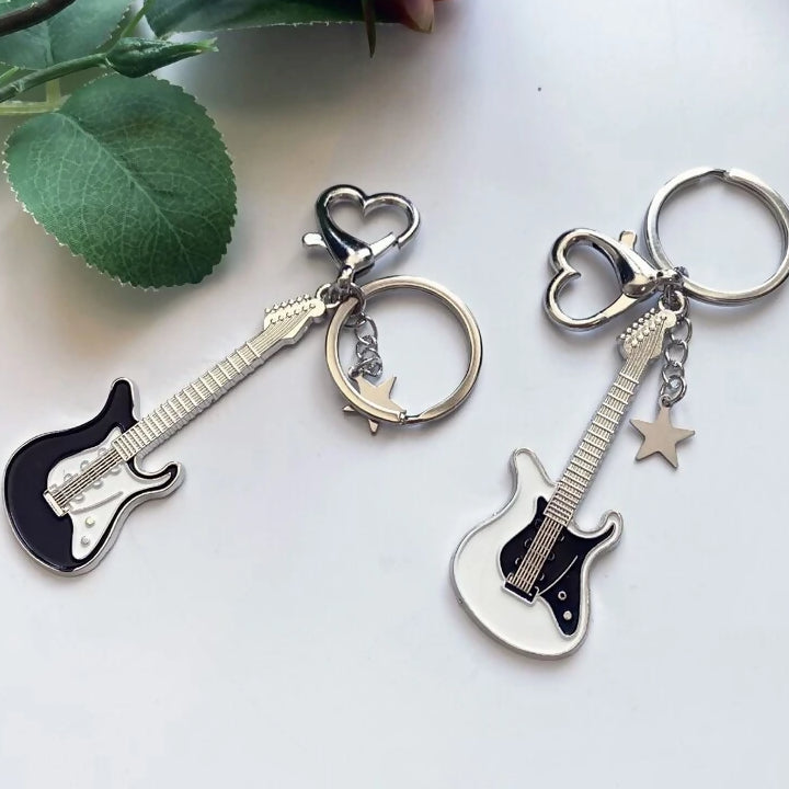 Guitar Shape Key Chain