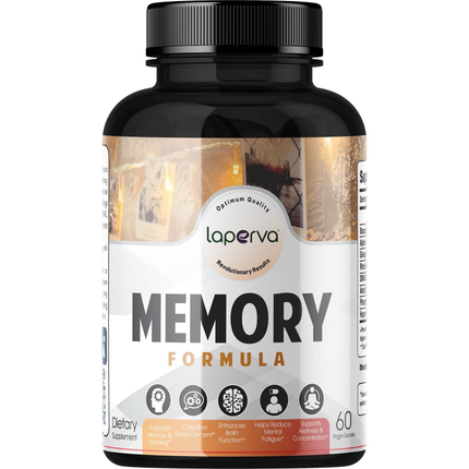 Laperva Memory Formula Veggie Capsules, 60 Capsules