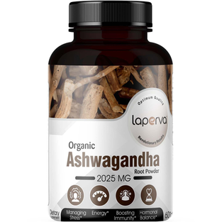 Laperva Organic Ashwagandha Root Powder 2025 mg Tablets  60 Tablets