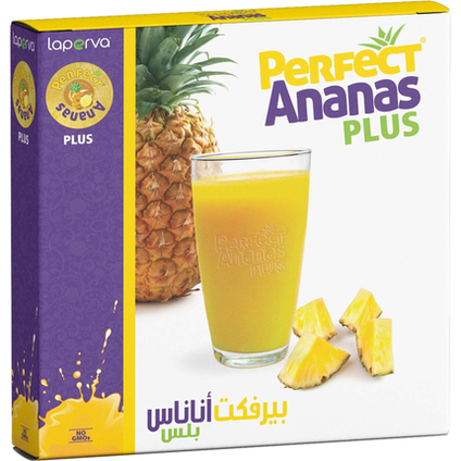 Laperva Perfect Ananas Plus Reduces Excess Fluid Eliminates Cellulite Enhances Digestion Protein Non GMO Gluten Free Vegetarian 60 Servings