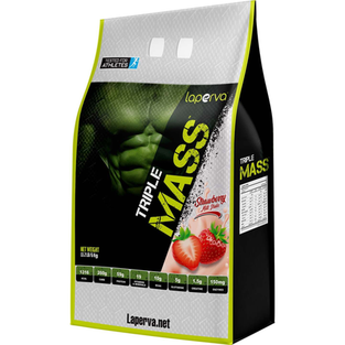 Laperva Triple Mass Gainer Strawberry Milkshake 13LB