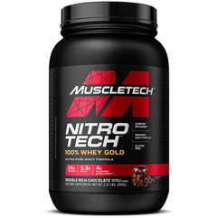 Muscletech Nitri Tecg Whey Gold Double Rich Chocolate 1.02Kg