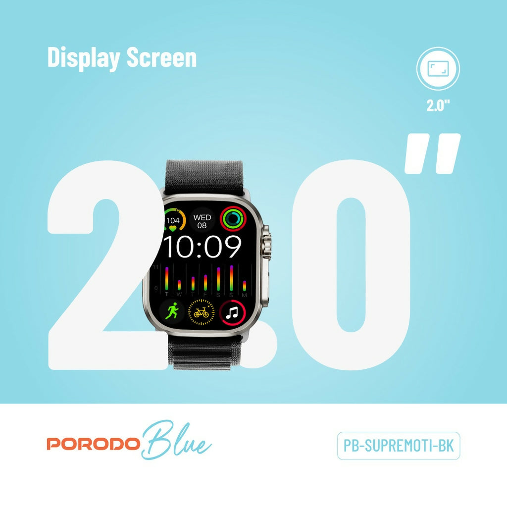 Porodo Blue Supremo Smart Watch (1)