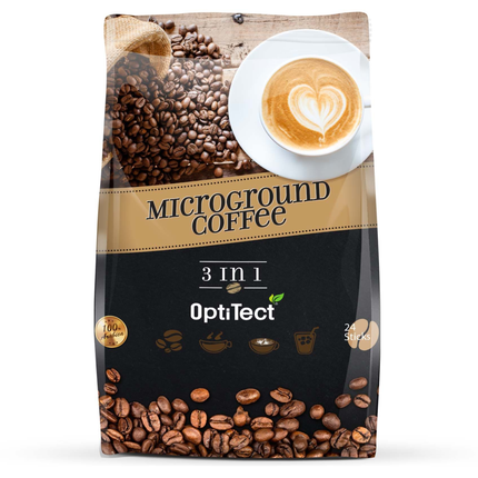 Optitect 3 in 1 Arabica Microground Coffee 24 Sticks