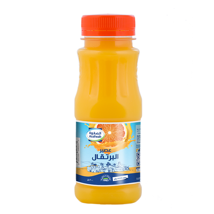 Asafwah Orange Juice Bottle 200ml
