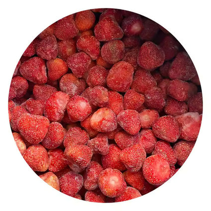 Frozen Strawberries – 1 kg Pack (MOQ: 12 kg)