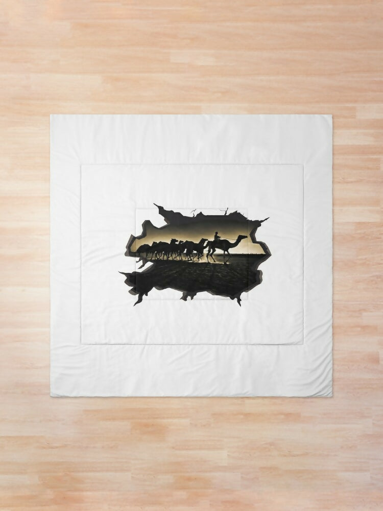 Y.Souvenirs Duvet Throw Blanket