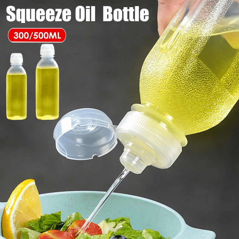 1pc Multifunctional Oil Squeeze Bottle for Kitchen BBQ Camping and Outdoor Activities  300500ml  Convenient and Easy to Use  Perfect for Sauce and Condiments  Kitchen Accessory