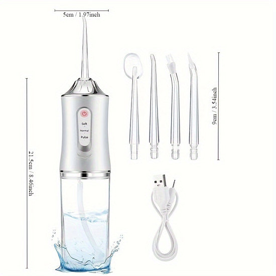 Electric Water Flosser Intelligent Chip For Precise Pressure Control