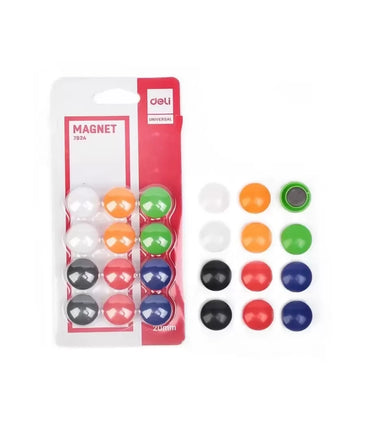 MAGNETIC BUTTON Economical Packets of colourful magnetic buttons for your standard magnetic whiteboards