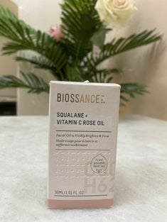 BIOSSANCE SQUALANE AND VITAMIN C ROSE OIL